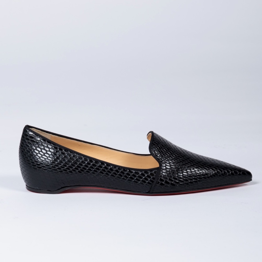Christian Louboutin Kashasha Python Flats